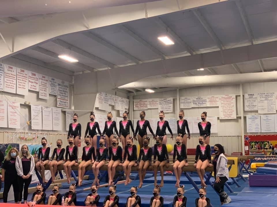 Compulsory Team Cincinnati Gymnastics Home of Olympic Champions (513) 8603082 Gymnastics