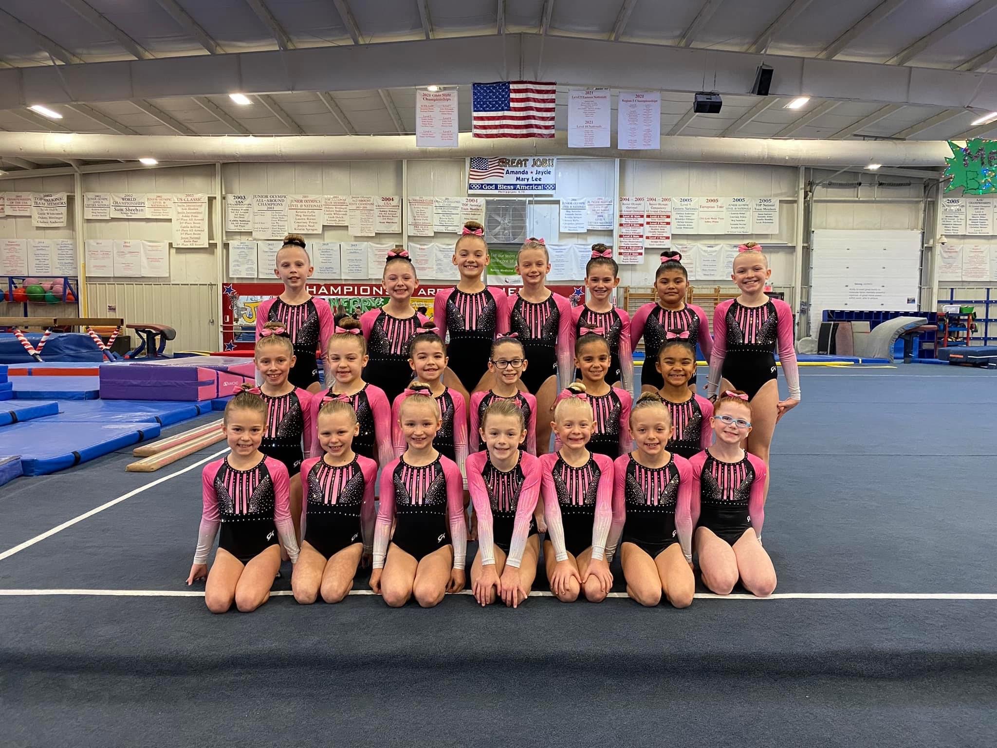 Compulsory Team Cincinnati Gymnastics Home of Olympic Champions (513) 8603082 Gymnastics